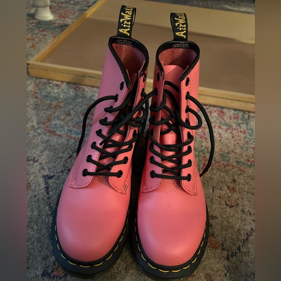 Dr. Martens Shoes - Bubblegum pink. Only worn a few times, great condition.